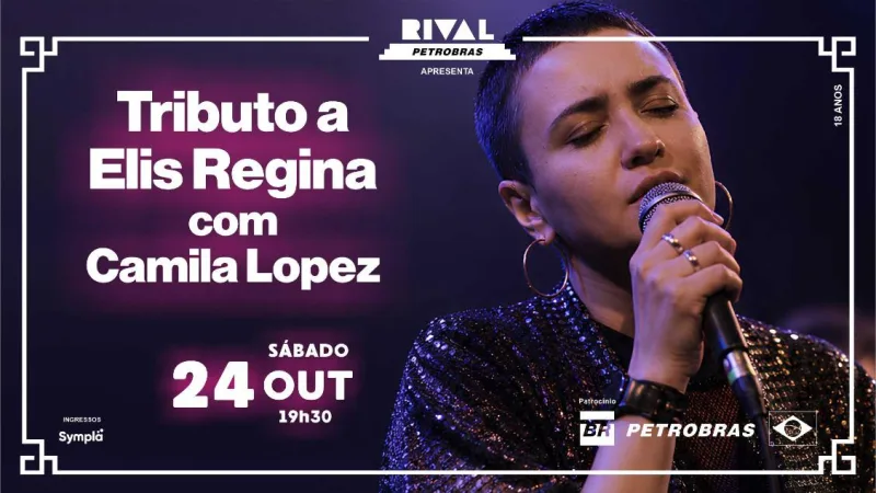 “Tributo a Elis Regina” com Camila Lopez