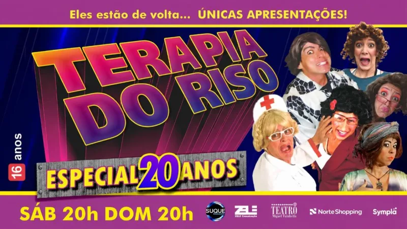 Terapia do Riso - Especial 20 anos - Em outubro