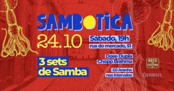 Sambotica no Beco !!!