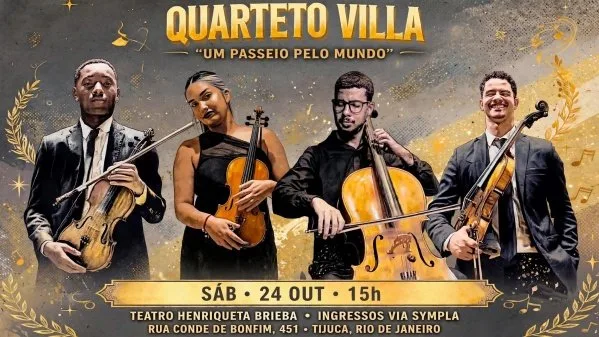 Quarteto Villa em: Um passeio pelo mundo.