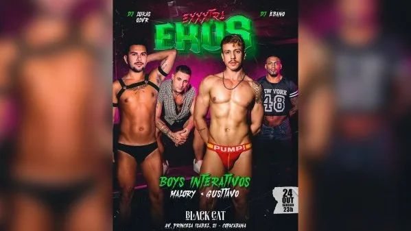 Black Cat: EROS EXXXTRA| Sábado, 24 de outubro - 23h