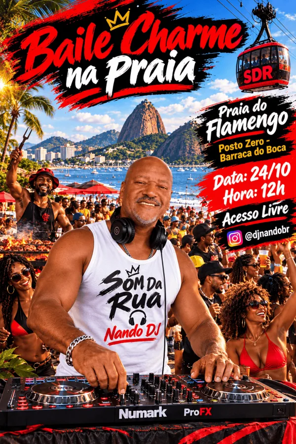 Baile Charme na Praia SDR