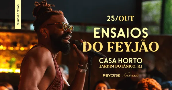 Ensaios do Feyjão 25/10/2026