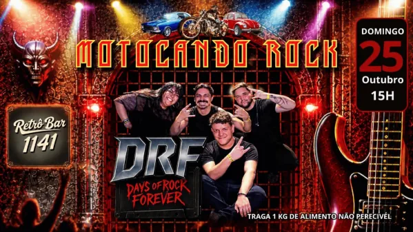 Motocando Rock - Banda: D.r.f.