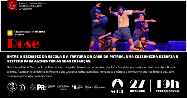 MUT ::: 2ª Mostra Uerj de Teatro | Espetáculo ROSE | Gratuito