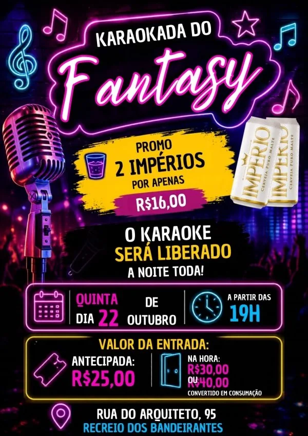 Fantasy - KARAOKE