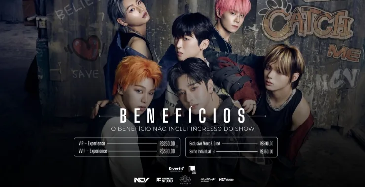 Benefícios - Nchive We've Brazil Tour 2026 - Rio