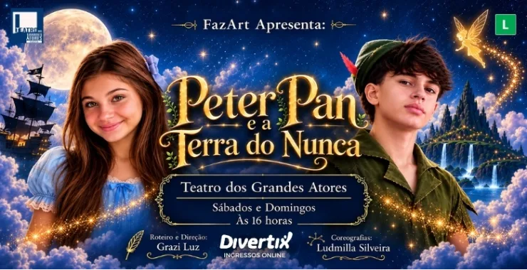 Peter Pan e a Terra do Nunca