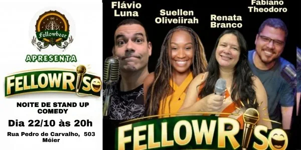 FELLOWRISO uma noite de stand up