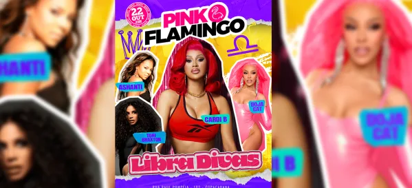 Pink Flamingo |Libra Divas|Quinta , 22 de Outubro 21h