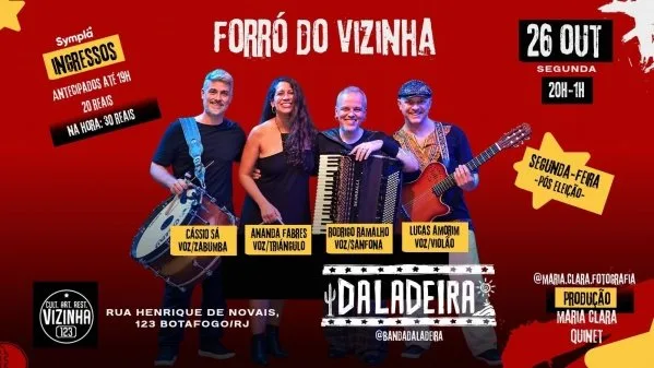 Forró do Vizinha - Banda Daladeira