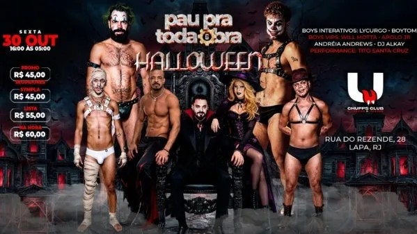 Halloween Pau Pra Toda Obra