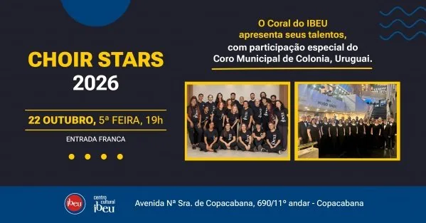 Choir Stars 2026: O Coral do IBEU revela seus talentos!
