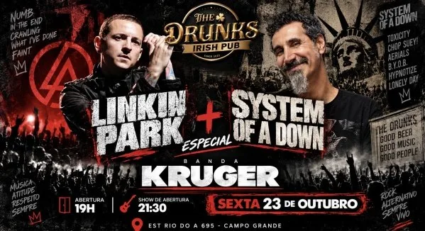 Kruger - Tributo System Of a Down e Linkin Park