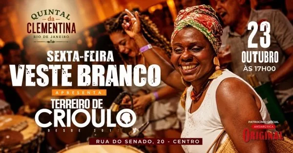 Terreiro de Crioulo - Veste Branco